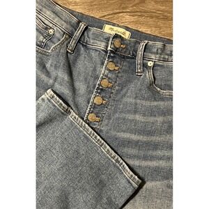 Madewell Women's The Perfect Vintage Wide Leg High Rise ButtonFly Jean SZ 30x29